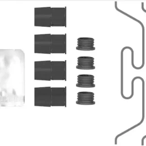 Versand Am Gleichen Tag HELLA Zubehörsatz, Bremssattel 8DZ 355 206-881