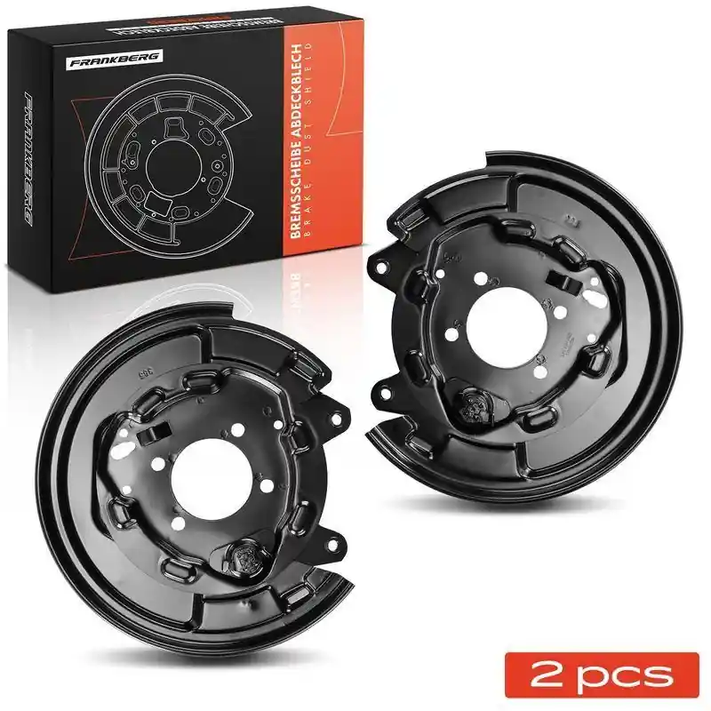 Gratis Versand 2x Frankberg Ankerblech Bremsscheibe Hinterachse Beidseitig 5481FB0032634