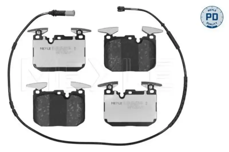 MEYLE Bremsbelagsatz, Scheibenbremse MEYLE-PD: Advanced performance and design. Neu Im Sortiment