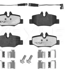 MEYLE Bremsbelagsatz, Scheibenbremse MEYLE-PD: Advanced performance and design. Echt