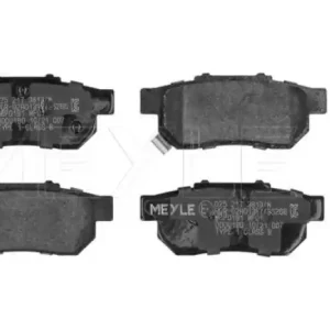 MEYLE Bremsbelagsatz, Scheibenbremse MEYLE-ORIGINAL: True to OE. 025 217 3813/W Super-Preis