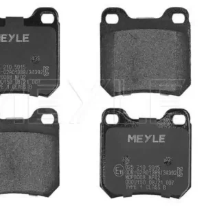 MEYLE Bremsbelagsatz, Scheibenbremse MEYLE-ORIGINAL: True to OE. 025 210 5015 Bestseller