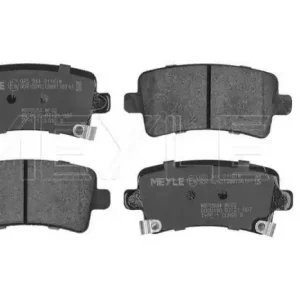 MEYLE Bremsbelagsatz, Scheibenbremse MEYLE-ORIGINAL: True to OE. 025 244 2116/W Kostenloser Versand