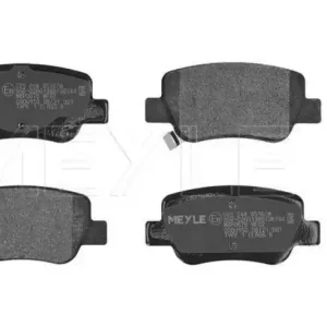 Saisonangebot MEYLE Bremsbelagsatz, Scheibenbremse MEYLE-ORIGINAL: True to OE. 025 248 8516/W