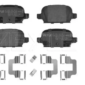 Markenprodukt MEYLE Bremsbelagsatz, Scheibenbremse MEYLE-ORIGINAL: True to OE. 025 232 8414