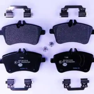 Versand Am Gleichen Tag HELLA Bremsbelagsatz, Scheibenbremse 8DB 355 010-331