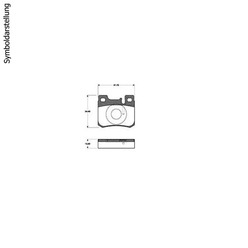 Beläge Bremsbelagsatz Klötze hinten Mercedes C-Klasse W202 + Montagepaste Abverkauf