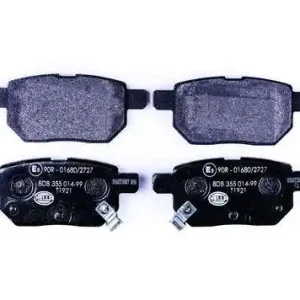 Expressversand HELLA Bremsbelagsatz, Scheibenbremse 8DB 355 014-991