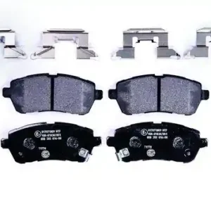 HELLA Bremsbelagsatz, Scheibenbremse 8DB 355 014-001 Gratis Versand