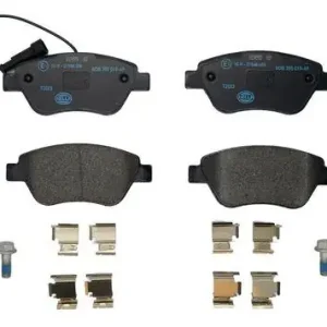 Schnäppchen HELLA Bremsbelagsatz, Scheibenbremse 8DB 355 015-491