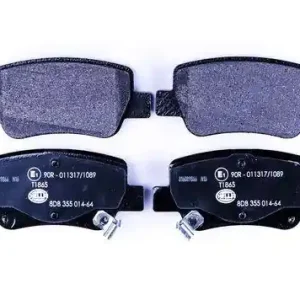 Direkt Vom Hersteller HELLA Bremsbelagsatz, Scheibenbremse 8DB 355 014-641