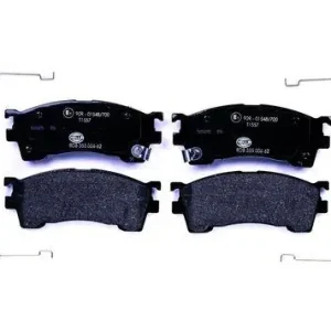 HELLA Bremsbelagsatz, Scheibenbremse 8DB 355 006-621 Jetzt Bestellen