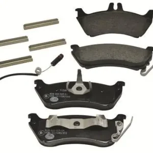 HELLA Bremsbelagsatz, Scheibenbremse 8DB 355 009-241 Gratis Versand