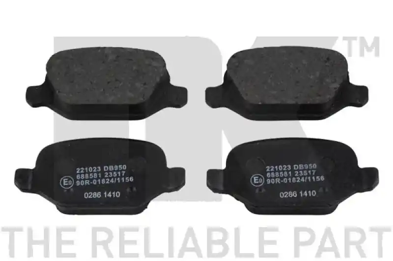 Bremsbelagsatz, Scheibenbremse 221023 Kracherpreis