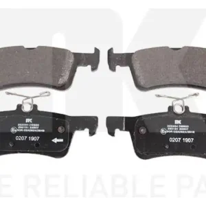 Bremsbelagsatz, Scheibenbremse 222594 Preisknaller