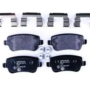 HELLA Bremsbelagsatz, Scheibenbremse 8DB 355 012-421 Kostenloser Rückversand