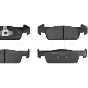 MEYLE Bremsbelagsatz, Scheibenbremse MEYLE-ORIGINAL: True to OE. 025 257 3817 Kostenloser Rückversand