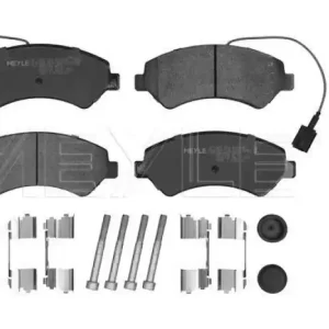 MEYLE Bremsbelagsatz, Scheibenbremse MEYLE-ORIGINAL: True to OE. 025 244 6619/W2 Schneller Versand