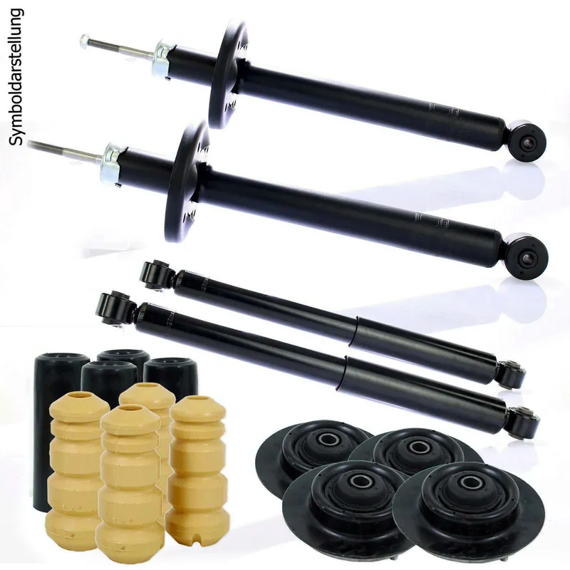 2 x STOSSD&Auml;MPFER + 2 x DOMLAGER + STAUBSCHUTZSATZ Bestseller