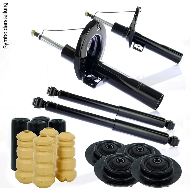 2 x STOSSD&Auml;MPFER + 2 x DOMLAGER + STAUBSCHUTZSATZ Sichere Zahlung