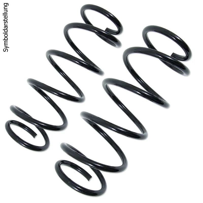 2x Fahrwerksfeder Serienfedern vorne passend für VW Golf 3,4(1J1)Lupo 1(6x1,6E1) Must-Have