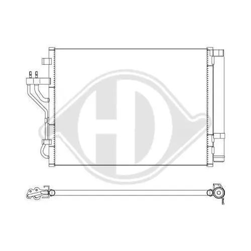 Bestpreis DIEDERICHS Kondensator, Klimaanlage DIEDERICHS Climate DCC1915