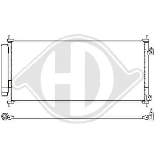 Nur Für Kurze Zeit DIEDERICHS Kondensator, Klimaanlage DIEDERICHS Climate